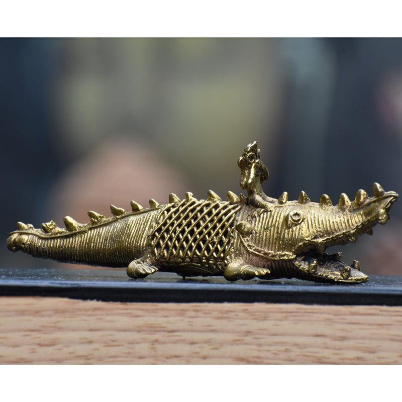 Monkey on Crocodile