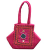 Applique Handbag With Mobile Cover